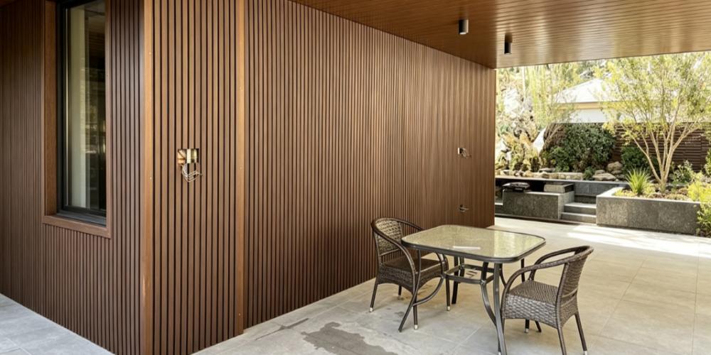 wpc fluted  wall panel